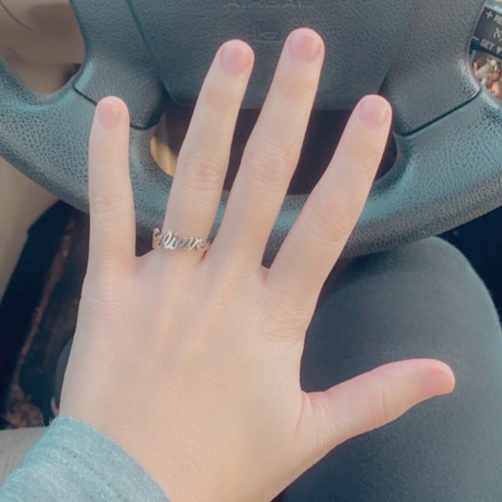 James Avery “Believe” Ring